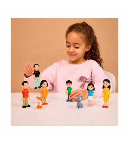 Família de Pele Intermédia - 8 Figuras