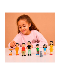 Família de Pele Intermédia - 8 Figuras