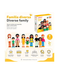 Família Diversa - 9 Figuras