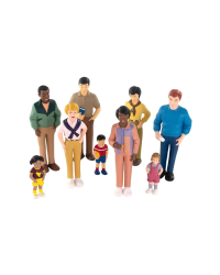 Famílias Diversas do Mundo - 9 Figuras