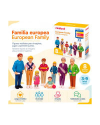 Família Europeia - 8 Figuras Família Europeia - 8 Figuras