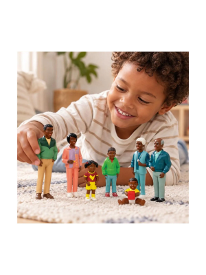 Família Africana - 8 Figuras
