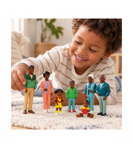 Família Africana - 8 Figuras