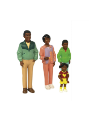 Família Africana - 8 Figuras