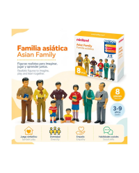 Família Asiática - 8 Figuras