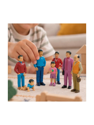 Família Latina-Americana - 8 Figuras
