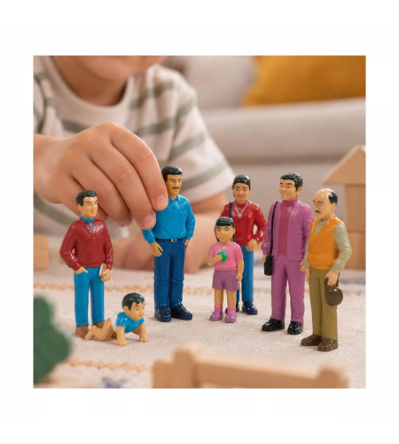 Família Latina-Americana - 8 Figuras