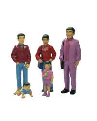Família Latina-Americana - 8 Figuras