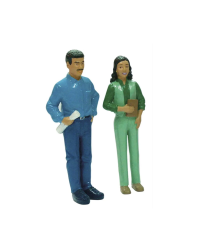 Família Latina-Americana - 8 Figuras