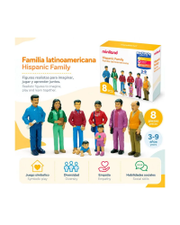 Família Latina-Americana - 8 Figuras