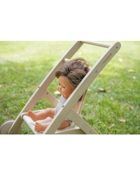 Carro de Bonecas de Madeira