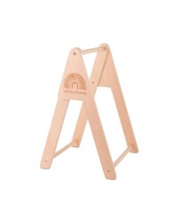 Porta Cabides de Madeira para Roupa de Bonecas Porta Cabides de Madeira para Roupa de Bonecas