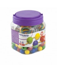 Lacing Balls - Bolas de Enfiamento -  20 mm - 100 peças