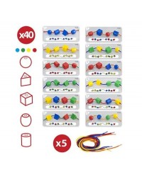 Activity Shapes / Formas de Atividade - 40 Peças