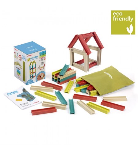 Vigas Ecológicas - Conjunto de Construção (32 Peças)