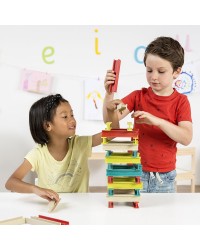 Vigas Ecológicas - Conjunto de Construção (32 Peças)