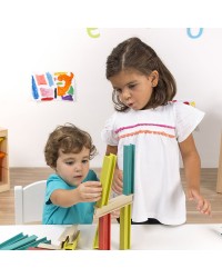 Vigas Ecológicas - Conjunto de Construção (32 Peças)