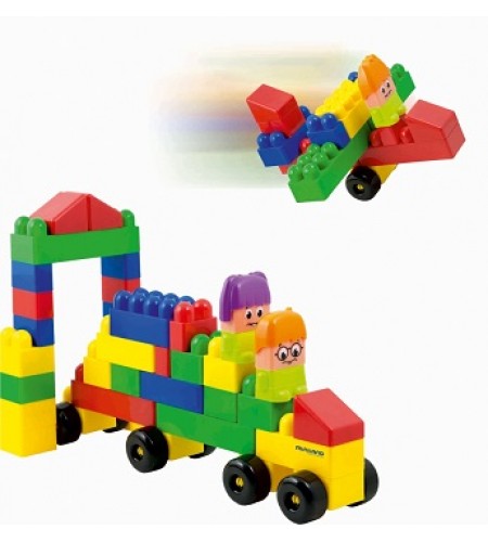 Super Blocks 18 cm - 64 Peças
