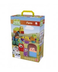 Super Blocks: Farm / Quinta - 38 Peças