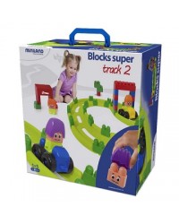 Super Blocks - Racing - 70 Peças