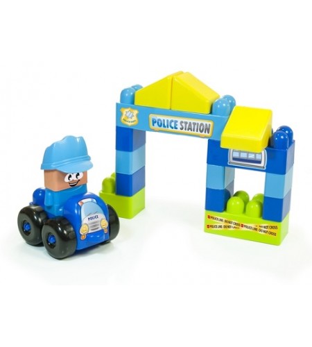 Super Blocks: Police Station / Polícia - 18 Peças