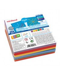 Conjunto de 6 geoplanos coloridos - 15cm