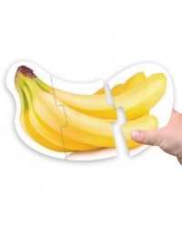 Maxi Puzzles Comida Saudável - 9 Puzzles