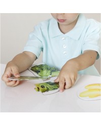 Maxi Puzzles Comida Saudável - 9 Puzzles