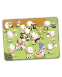 Conjunto de Puzzles de Cooperação - A Quinta - 4 Puzzles