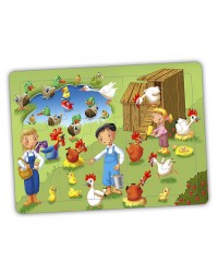 Conjunto de Puzzles de Cooperação - A Quinta - 4 Puzzles