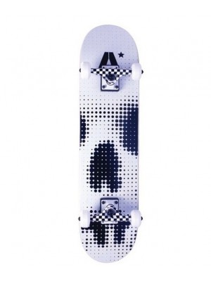 Skate -  Caveira Preto e Branco