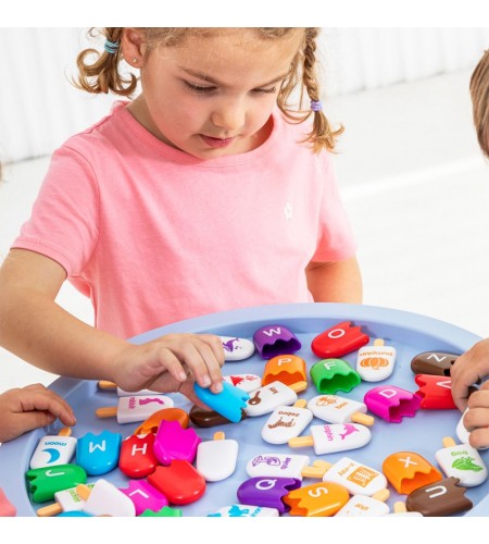 Mini Gelados Alfabeto - 26 peças