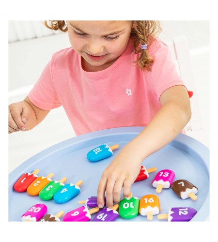 Mini Gelados Números - 20 peças