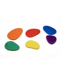 Pedras Sensoriais de Silicone - conjunto de 6