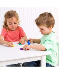 Pedras Sensoriais de Silicone - conjunto de 6