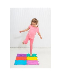 Placas Sensoriais de Encaixe para Chão - 6 placas