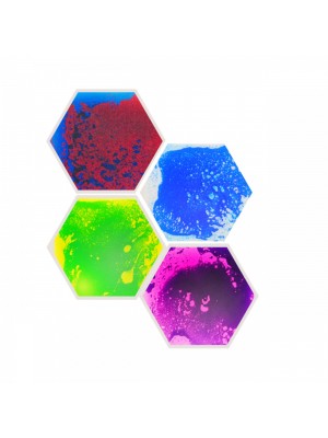 PISO SENSORIAL LÍQUIDO - Hexágonos