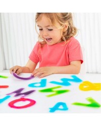 Alfabeto Sensorial Translúcido - 26 Peças