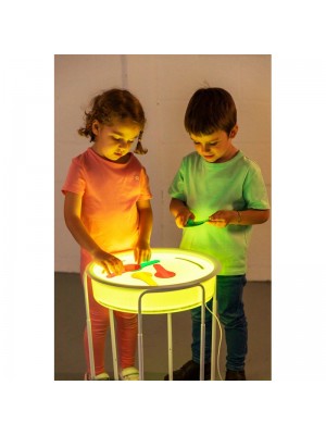 Tabuleiro Sensorial com Suporte Ajustável - Play Bin LED