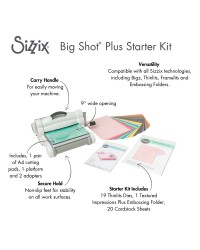 Sizzix Big Shot Plus A4 Starter Kit Sizzix Big Shot Plus A4 Starter Kit