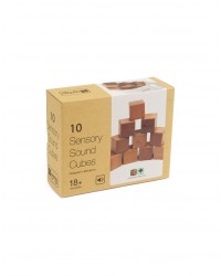 Cubos Sensoriais com Som - Conjunto de 10