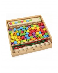 Ábaco de Formas / Formas Geométricas para Empilhar (50 Peças)