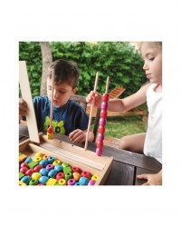 Ábaco de Formas / Formas Geométricas para Empilhar (50 Peças)