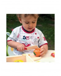 Comida de Madeira para Cortar