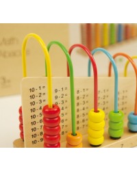 Ábaco de Madeira Curvo