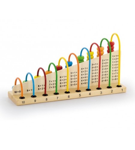 Ábaco de Madeira Curvo