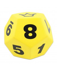 Dado em Espuma Gigante - Amarelo