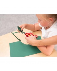 Tesoura de Aprendizagem com mola - CANHOTO