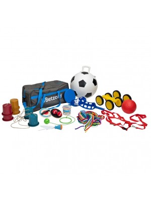 Conjunto de Jogos de Rua Com Saco- 25 peças