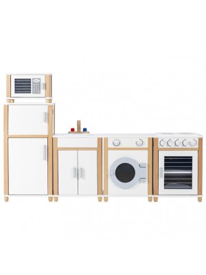 Cozinha Infantil Completa de Madeira - 1,60 m